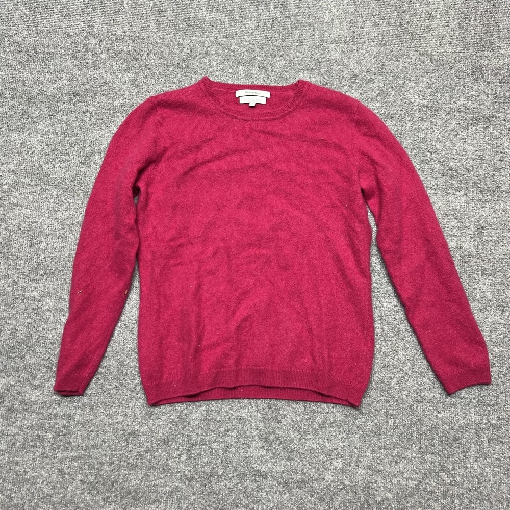 El Corte Ingles Sweater Womens 38 100% Cashmere Crewneck Pullover Knit